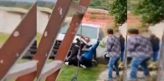 #VIDEO || Pleito por terreno termina en brutal atropello y balacera en Puebla