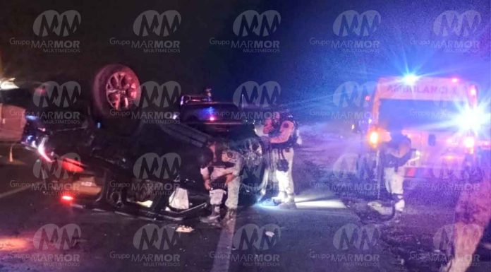 Dos muertos y dos heridos, saldo de tres accidentes en la autopista Siglo XXI