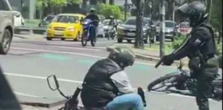 #Video | Capturan a dos delincuentes en pleno robo