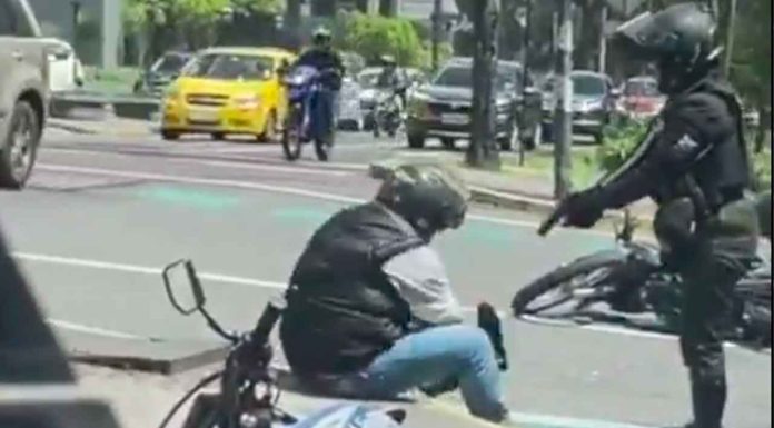 #Video | Capturan a dos delincuentes en pleno robo