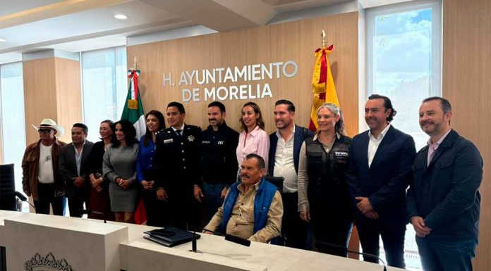 Ratifica Cabildo de Morelia a Pablo Alarcón como comisario de la Policía Morelia