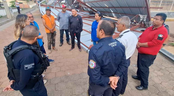 El Gobierno Municipal informa sobre afectaciones en Opopeo por fenómeno meteorológico