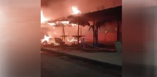 #VIDEO || Restaurante es incendiado en Cielo Nuevo, Cancún, por presunto “derecho de piso”