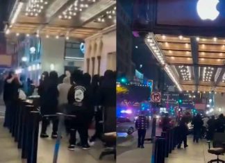 #VIDEO | Ola de saqueos azota el centro de Los Ángeles en medio de protestas anti-ICE