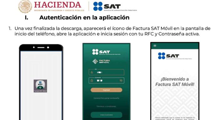 ¡Facturar desde tu celular ahora es más fácil y seguro con la App del SAT!