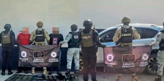 SSP y Defensa detienen a dos hombres armados en Buenavista