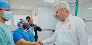 Nuevo hospital del IMSS en Uruapan, clave para la formalización laboral agrícola: Bedolla