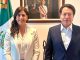 Gaby Molina y Mario Delgado fortalecen coordinación a favor de la educación