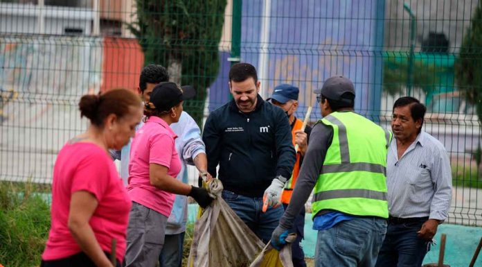Yankel Benítez encabeza jornada de limpieza en colonia Ignacio Zaragoza