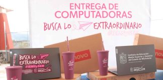 Iemsysem impulsa educación con nuevas computadoras en Ario de Rosales y Cheranástico