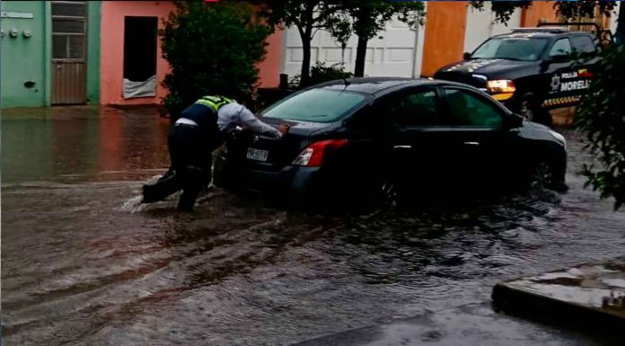 #Video | Despliega gobierno de Morelia operativo por lluvia