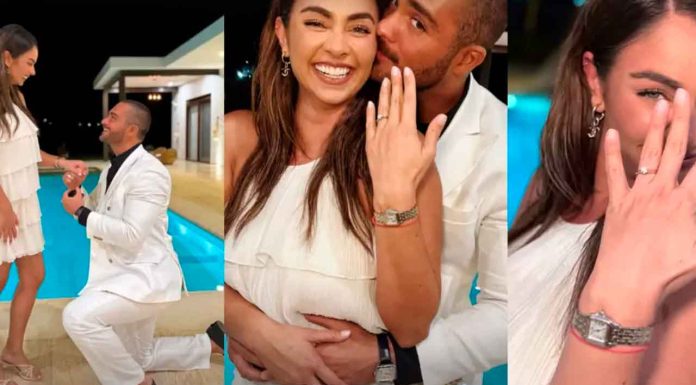 Claudia Martín y Carlos Said se comprometen en Oaxaca: del set de telenovela al altar