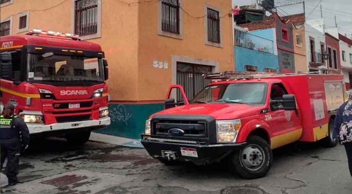 Se incendia un cuarto en domicilio de la colonia Centro de Morelia