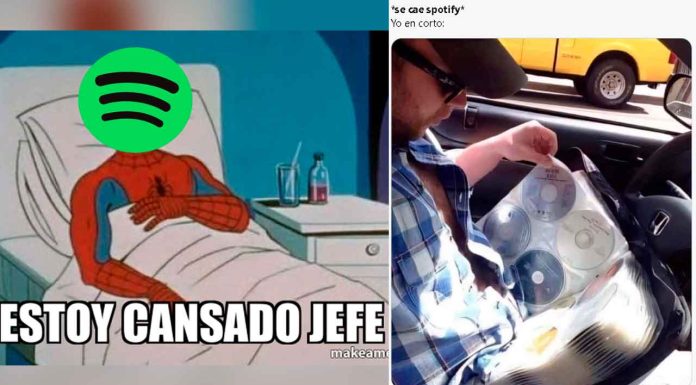 #Viral | Spotify se cayó este 12 de junio y el mundo entró en pánico musical