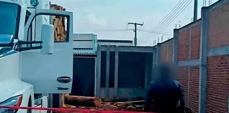 Operador de tráiler maderero muere aplastado por troncos en Maravatío