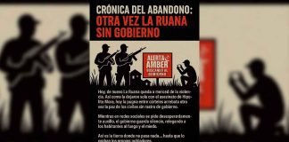 Señala Guadalupe Mora que La Ruana se encuentra en estado crítico en materia de seguridad