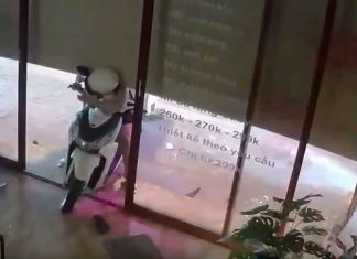 #VIDEO || Joven vietnamita casi muere asfixiada al cerrar su local de fideos por un error de cálculo