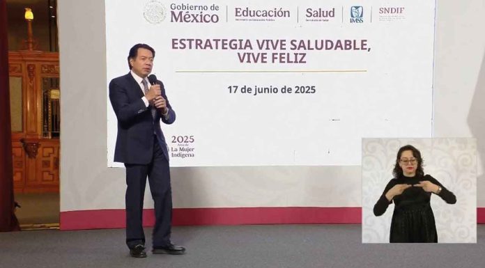 “Vive Saludable, Vive Feliz” ha atendido a 2 millones 700 mil pequeños en las escuelas: SEP