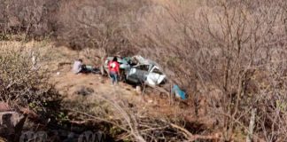 Vuelco mortal en la pista Siglo XXI deja un fallecido y 3 heridos graves
