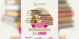 Zacapu se llena de letras y cultura con el Festival Internacional del Libro