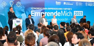 Zamora da la bienvenida al Congreso EmprendeMich 2025