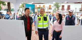 Obra en plaza Gertrudis Bocanegra conserva el encanto de Pátzcuaro: Bedolla