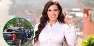 #VIDEO| A través de C5 Michoacán autoridades recuperan camioneta robada a escoltas de una diputada