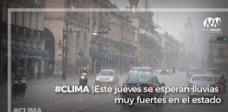 Se anticipan lluvias fuertes en Michoacán