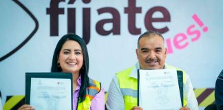 Gladyz Butanda promueve uso responsable del casco en Jacona