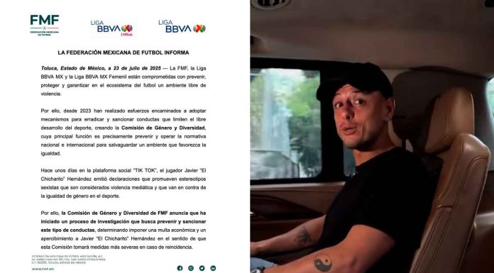 #VIDEO || FMF sanciona a Chicharito por promover estereotipos sexistas