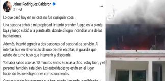 #VIDEO| Incendian la casa de ‘El Bronco’ en García, Nuevo León