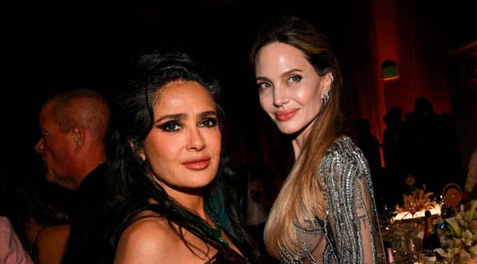 #VIDEO| ¡Están en Veracruz! Salma Hayek y Angelina Jolie sorprenden con visita que desata rumores