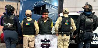 Detenido hombre con arma de fuego, en Quiroga: SSP