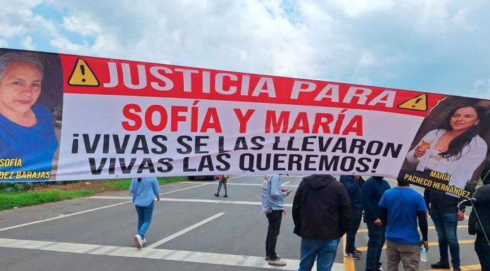 Crónica | Por la vida de madre e hija: comunidades bloquean carretera por desaparecidas en La Magdalena