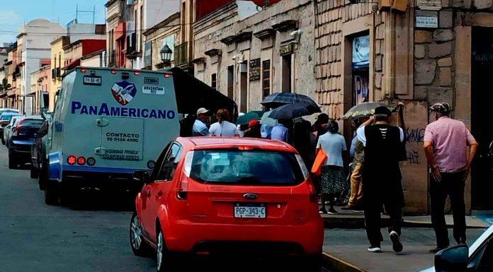 Se difunde caso de adulta mayor víctima de robo de su pensión en el centro de Morelia