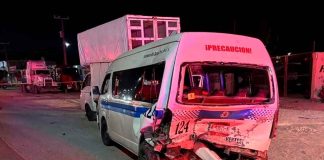 Un muerto y 2 heridos tras carambola vehicular en LC