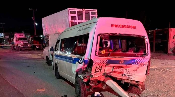 Un muerto y 2 heridos tras carambola vehicular en LC