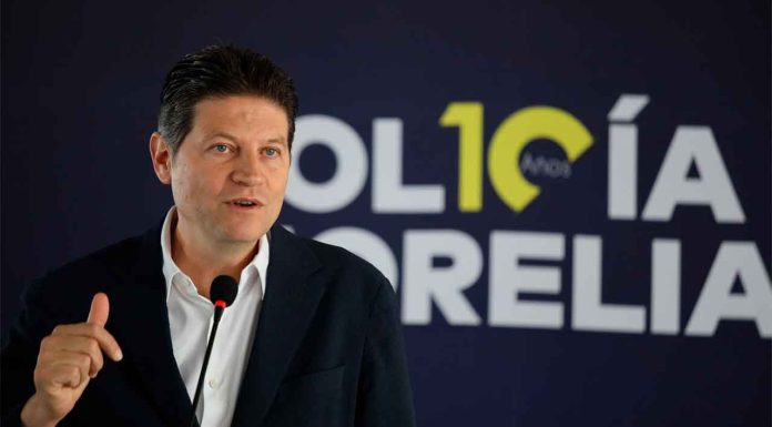 Presenta Alfonso Martínez resultados de la Policía Morelia en construcción de la paz