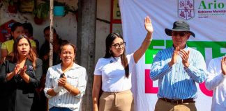 Cumple presidenta de Ario, Yohana Mendoza, con infraestructura hidráulica y obra pública a menos de un año de su gobierno