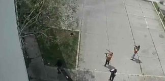 #VIDEO | Presencia de agentes de la FGE en Villas de Oriente alarma a los vecinos