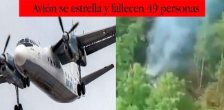 #VIDEO| Avión soviético se estrella en Rusia: mueren las 49 personas a bordo