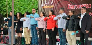 Puruándiro vibra con exhibición de bandas de guerra en aniversario de su elevación a ciudad