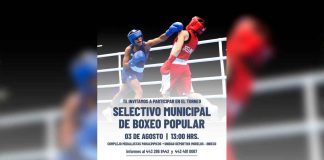 Convoca Imcufide a Torneo Selectivo Municipal de Box Popular
