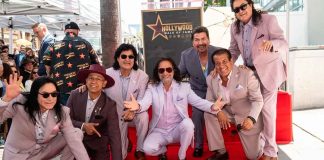“Los Bukis” reciben su estrella de la fama en Hollywood