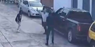 #VIDEO || Roban camioneta de la senadora Giulianna Bugarini; el momento queda grabado en video