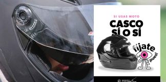 ¡Usar casco puede salvar tu vida! SSM llama a prevenir accidentes en moto