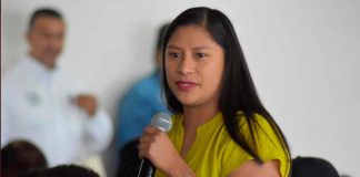 Estamos en solidaridad con el pueblo de Cherán: Celeste Ascencio