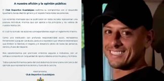 Chivas lanza comunicado sobre su postura ante los recientes videos del ‘Chicharito’ Hernández