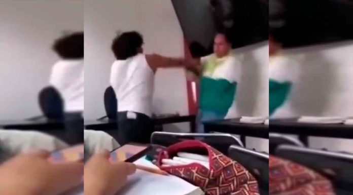 #VIDEO || Alumno agrede a profesor en la Universidad Politécnica de Tulancingo; alega acoso y burlas