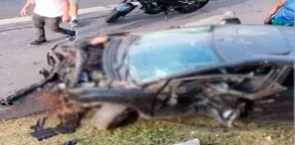 #VIDEO || MISTERIO TOTAL EN ITUZAINGÓ: AUTO CHOCA Y NO HABÍA NADIE ADENTRO